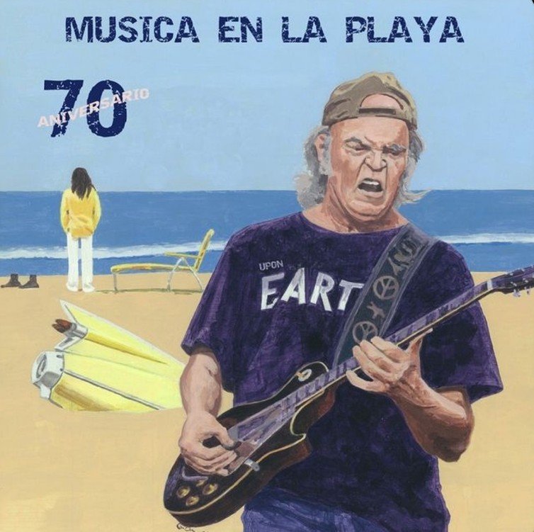 Cover de Música en la Playa: Tributo al 70 aniversario de Neil Young